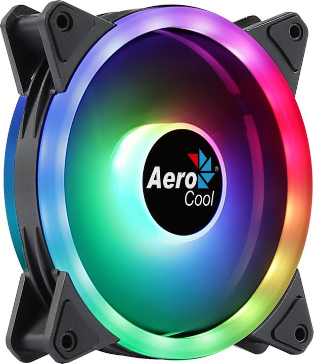 Actual product image AeroCool Duo 12 computer case fan 12 cm black (120 mm, 1x)