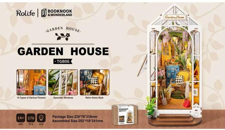 Image du produit Robotime Tiny House - Abri de jardin