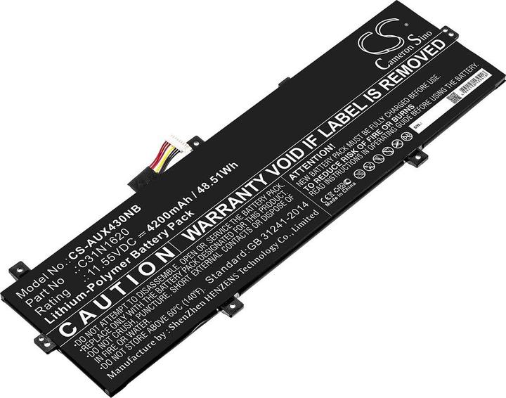 Image du produit OEM Batterie C31N1620 pour Asus ZenBook UX430 etc. 4200mAh, 11.55V (4200 mAh)