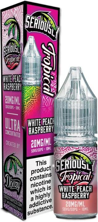 Actual product image Seriously Tropical - White Peach Raspberry 10ml (Peach, Raspberry)