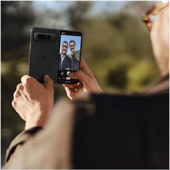Actual product image Google Pixel Fold 512GB Obsidian (512 GB, Obsidian, 7.60", Dual SIM, 5G)