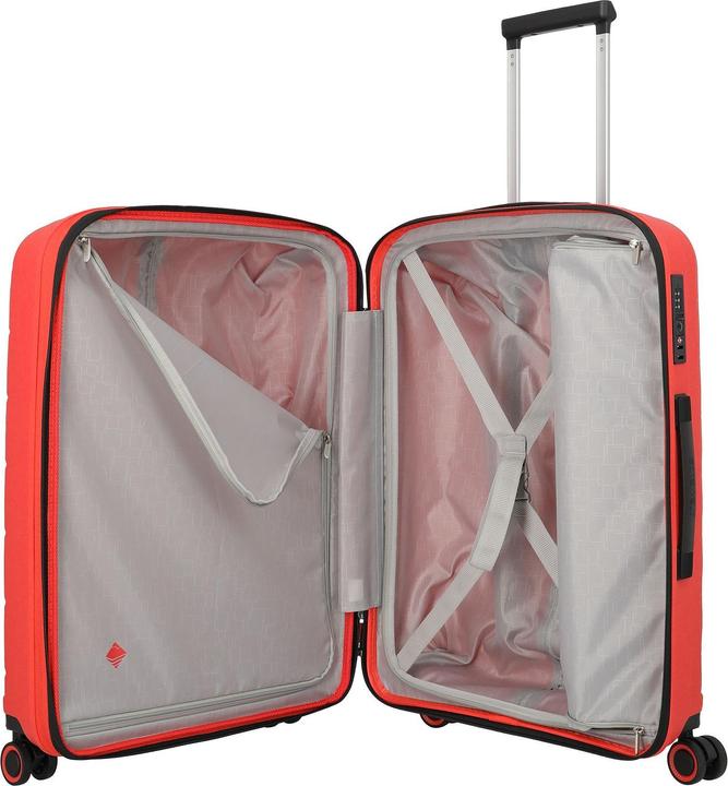 Actual product image Travelite Burano 4 Rollen Kofferset 3-teilig mit Dehnfalte (207 l)