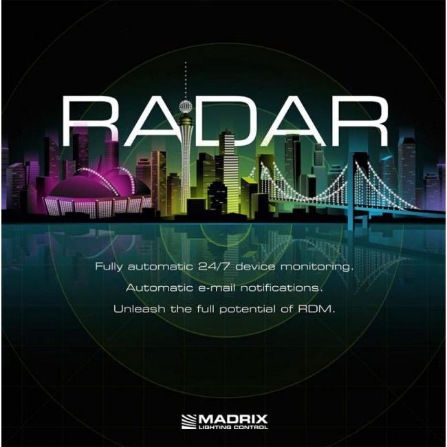 Thumbnail - Madrix RADAR fusion small, Lichtsteuerung