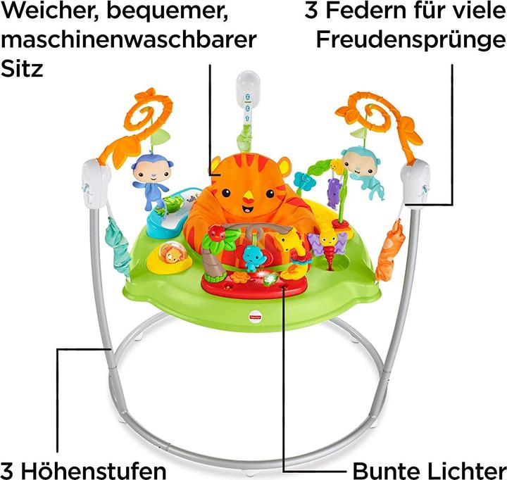 Image du produit Fisher-Price Le plaisir du jeu Rainforest Jumperoo