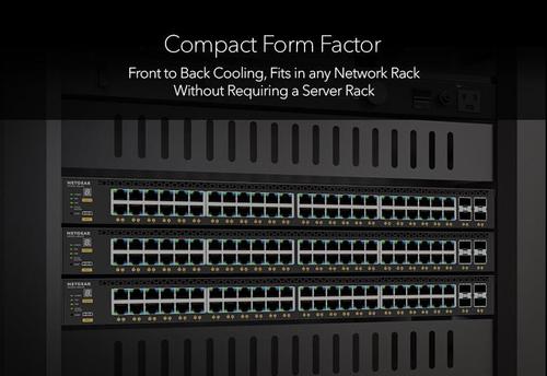 Actual product image Netgear M4350-44M4X4V (MSM4352)-44x2.5G, 4x10G/M (52 Ports)