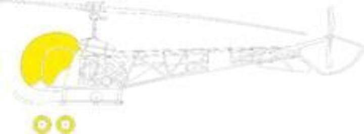 Actual product image Eduard OH-13 1/48