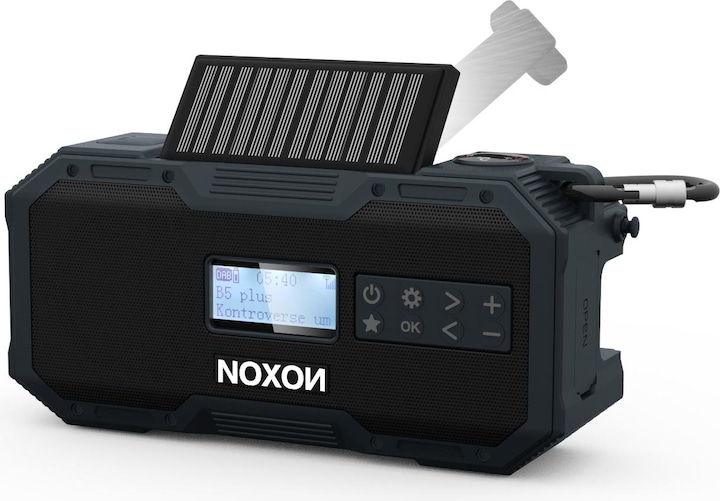 Actual product image Noxon Dynamo Solar 411 (DAB+, VHF, Wi-Fi, Bluetooth)