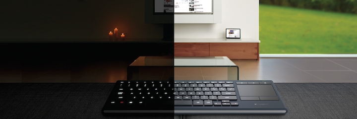Produktbild Logitech Wireless Illuminated Keyboard K830 (US, Kabellos)