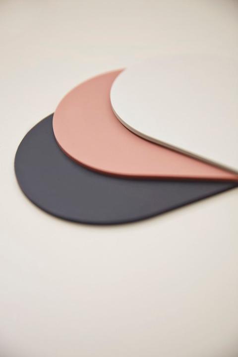 Produktbild Aytm 4er-Set Glasuntersetzer Stilla - Bordeaux (Glasuntersetzer)