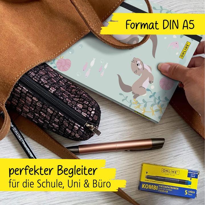 Immagine prodotto Online Diari a puntate (A5, Punteggiato, Copertina rigida)