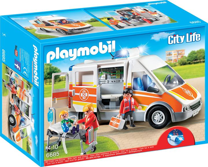 Playmobil Krankenwagen (6685, Playmobil City Life)