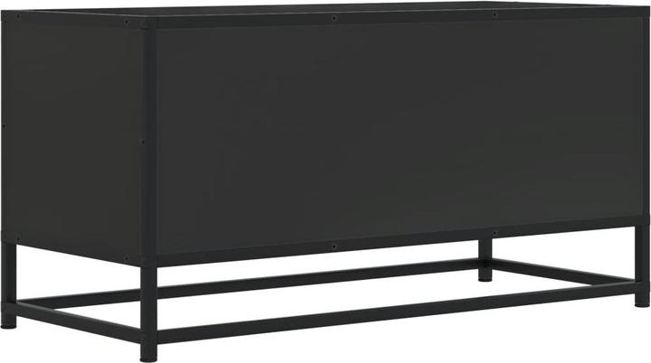 Actual product image vidaXL TV cabinet Lowboard TV cabinet TV table Wood-based material Metal (80 x 34.5 x 40 cm)