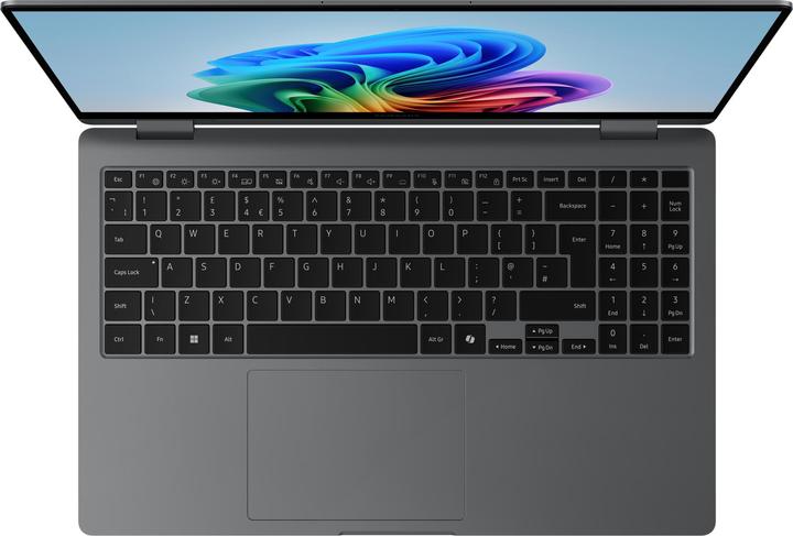 Actual product image Samsung NP750Q Book5 360 15.6" Core7 16 GB+ 512 Gray - 512 GB - 16 GB (15.60", 16 GB, 512 GB, DE)