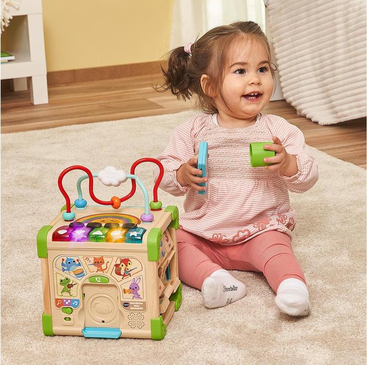 Actual product image VTech Interactive play cube (German)