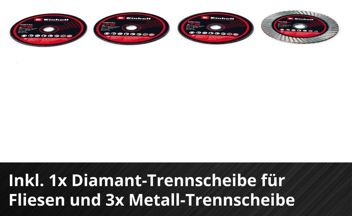 Actual product image Einhell TP-CO 18/76-C (76 mm)