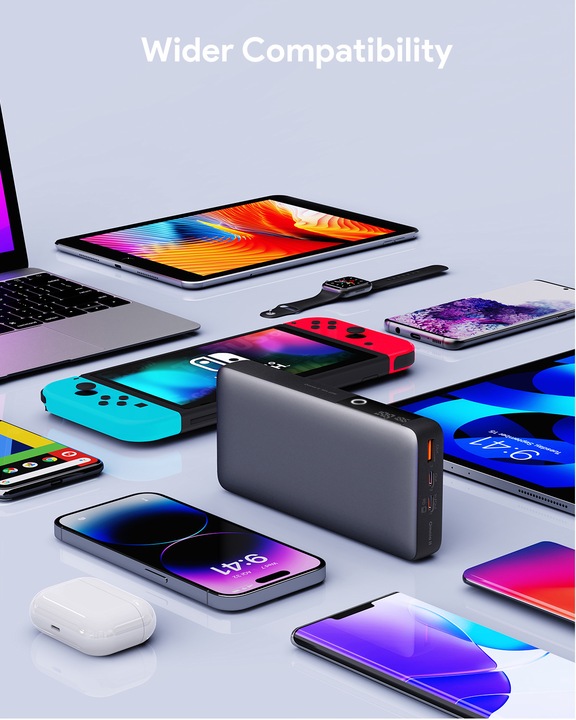 Produktbild Aukey SprintX (20000 mAh, 65 W, 74 Wh)