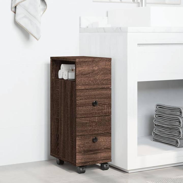 Produktbild vidaXL Badezimmerschrank schmal (23 x 33 x 65 cm)