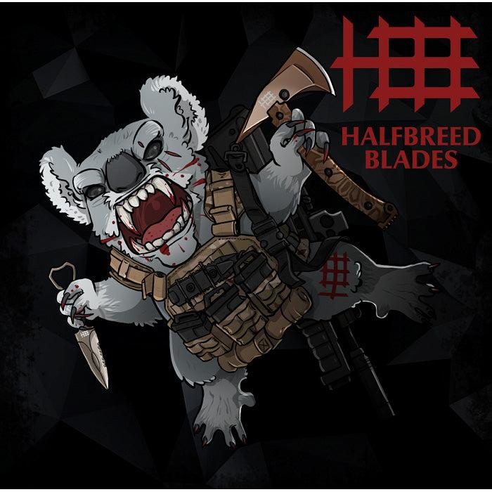 Actual product image Halfbreed Blades Drop Bear Patch 2020