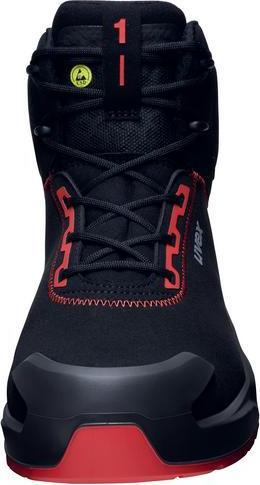 Actual product image Uvex Sports uvex 1 x-craft boot S3L 68041 black, red width 10 size 48 (S3, 48)
