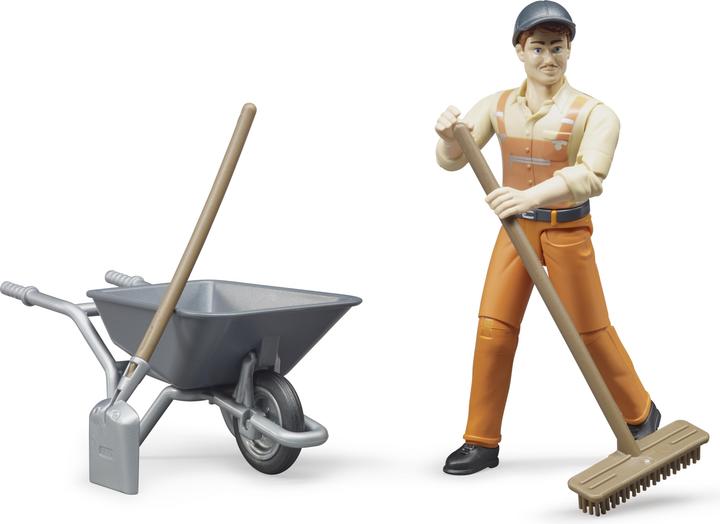 Actual product image Bruder Figure set municipal worker