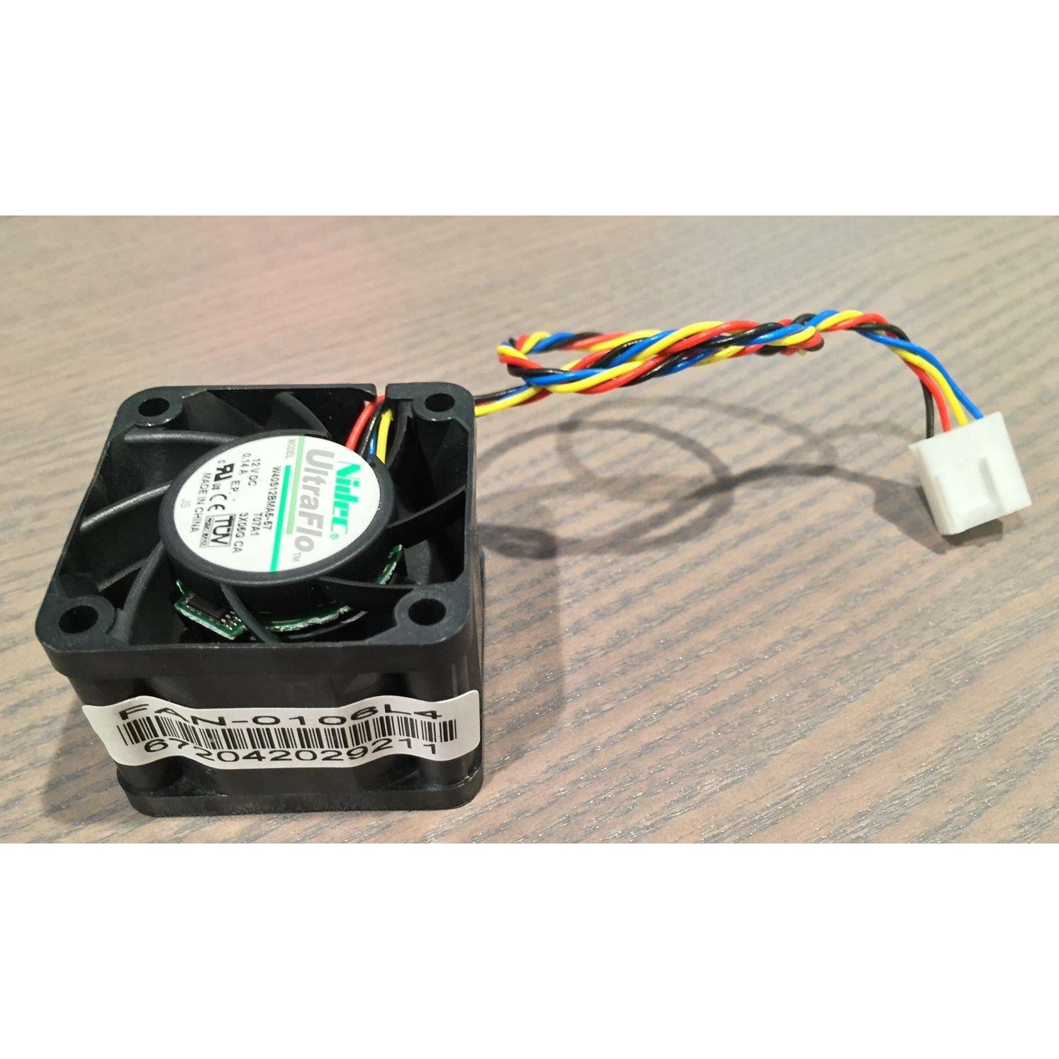 Supermicro FAN 0106L4 (40 mm), Ventola PC, Nero