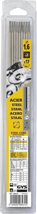 Produktbild GYS Stabelektroden 1.6 mm, rutil