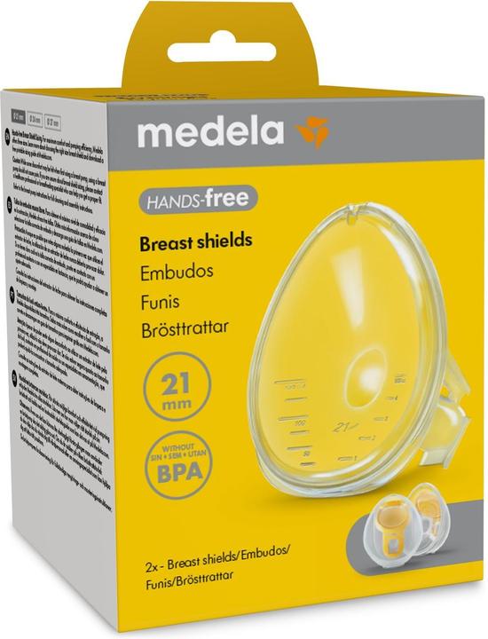 Immagine prodotto Medela Vivavoce 2 cappucci per il seno 21 mm