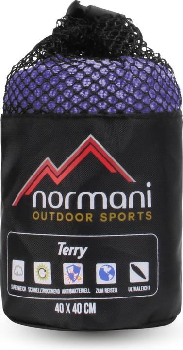 Immagine prodotto Normani Asciugamano in microfibra 40x40 Terry (40 x 40 cm)