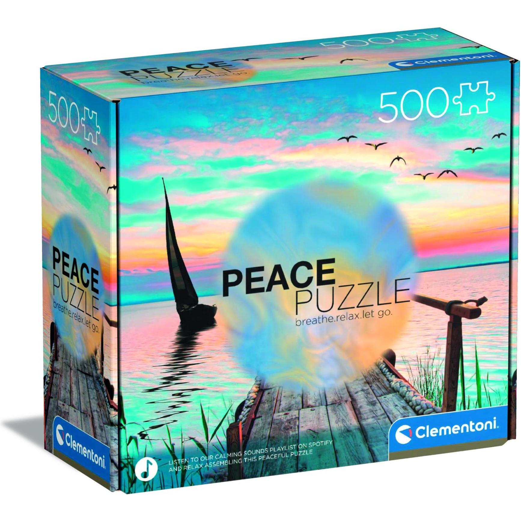 Clementoni Puzzle Peaceful Wind g (500 Teile)