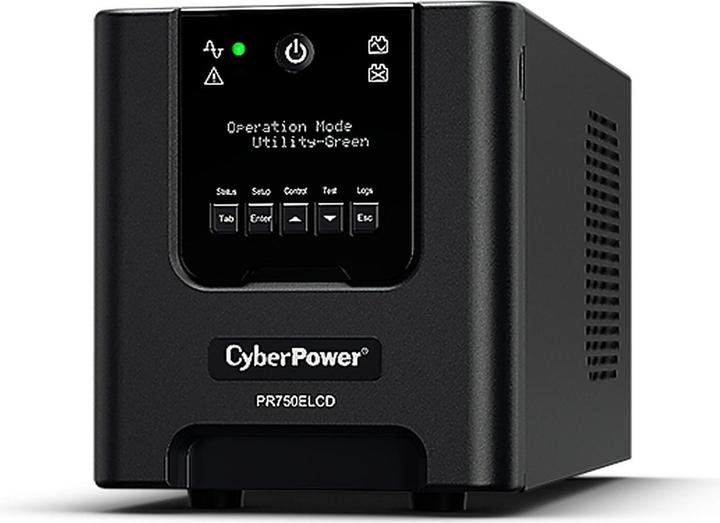 Produktbild Cyberpower USV 750VA PR750ELCDN (750 VA, 675 W, Line-Interaktiv USV)