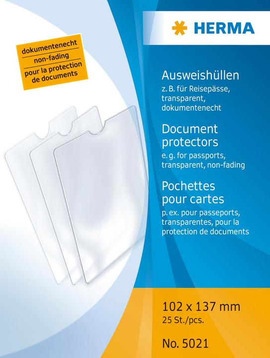 Immagine prodotto HERMA Copertina per carta d'identità PP 102x137mm (10,2 x 13,7 cm, 1 x)