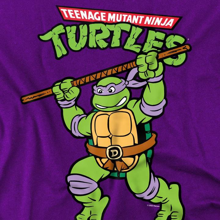 Immagine prodotto Teenage Mutant NT Maglietta Donatello Retrò Uomo (XXL)