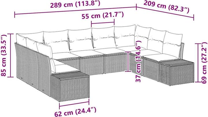 Produktbild vidaXL Selene