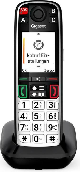 Produktbild Gigaset EASY 500 Seniorentelefon schwarz