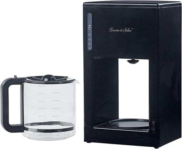 Actual product image Rosenstein & Söhne Modern design coffee maker