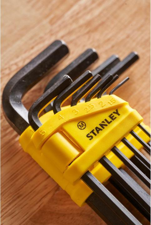 Actual product image Stanley Allen key set, 10 pieces (1x 1.5/2/2.5/3/4/5/5.5/6/8/10mm pin spanner each) 0