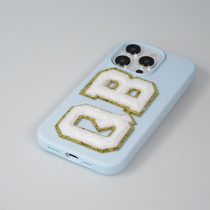 Produktbild PhoneLook Sticker Aufkleber für Handy/Tablet/Computer 3D gestickt Buchstabe R