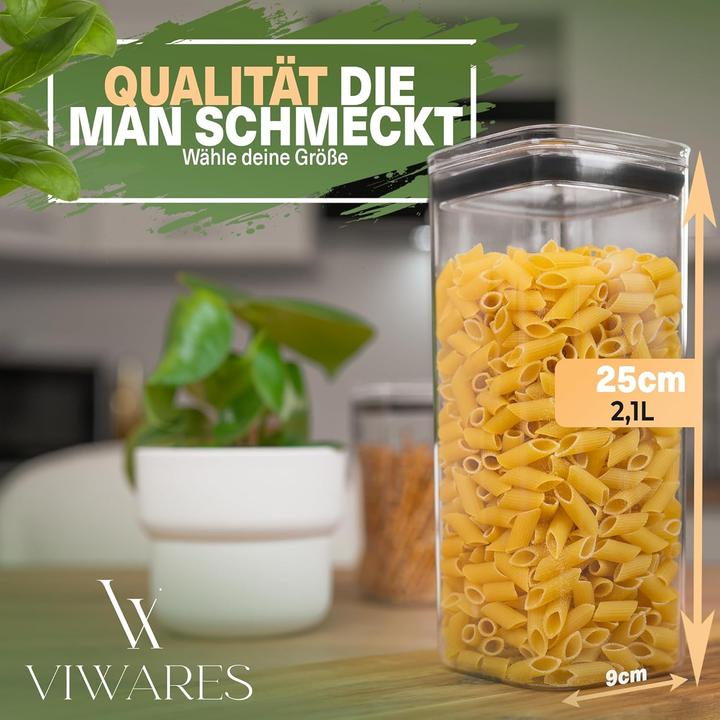 Produktbild Viwares Luftdichtes Vorratsdosen-Set (2.10 l)