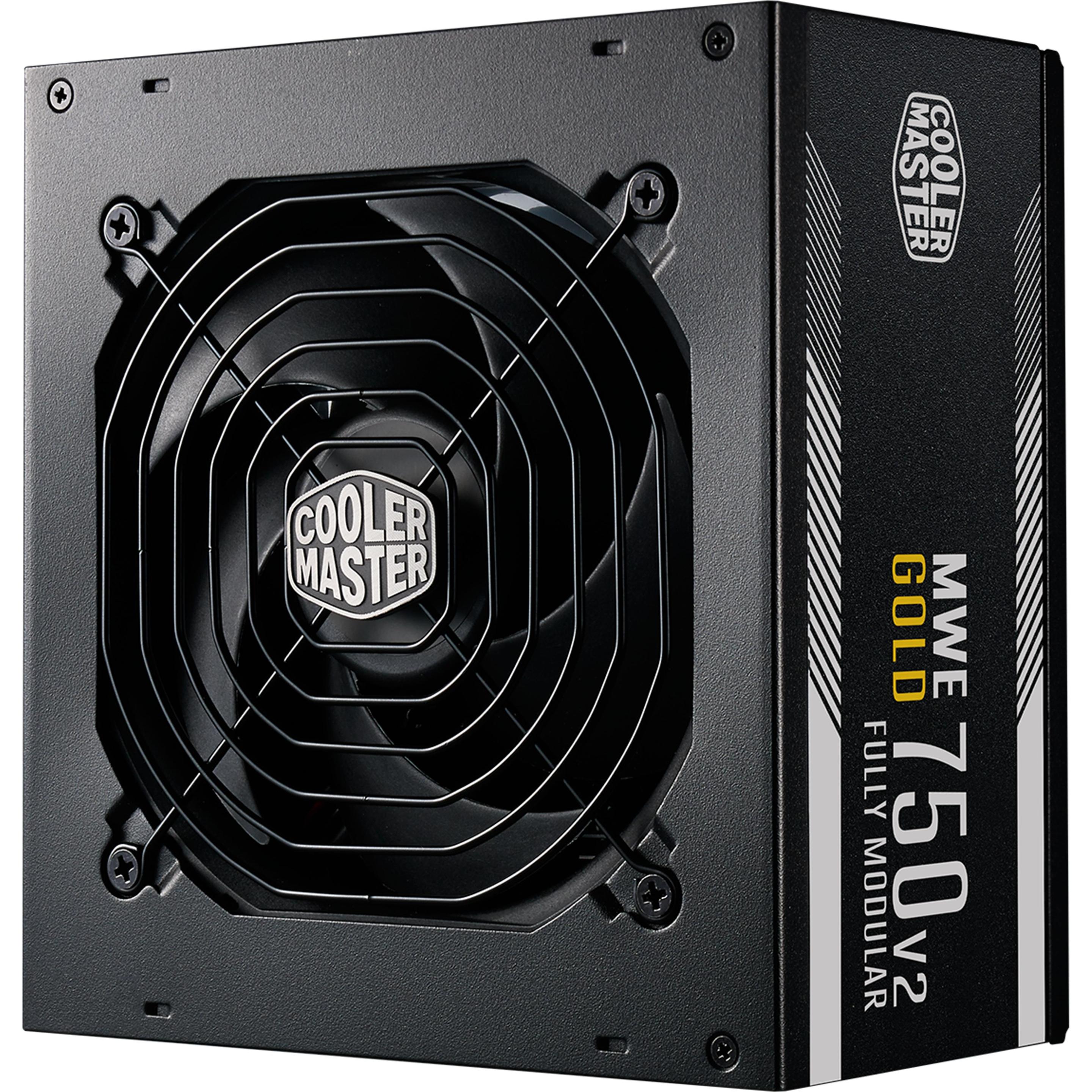 Cooler Master MWE Gold 750 V2 ATX 3.0 Ready (750 W), PC Netzteil, Schwarz