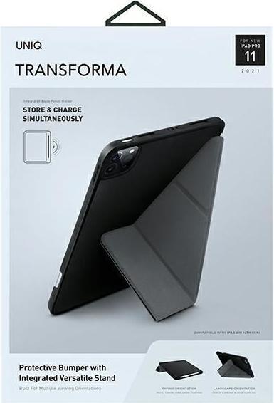 Produktbild Uniq Unique Transforma iPad Pro 11 case (2021) Antimicrobial black (Apple iPad Pro 11 2020)