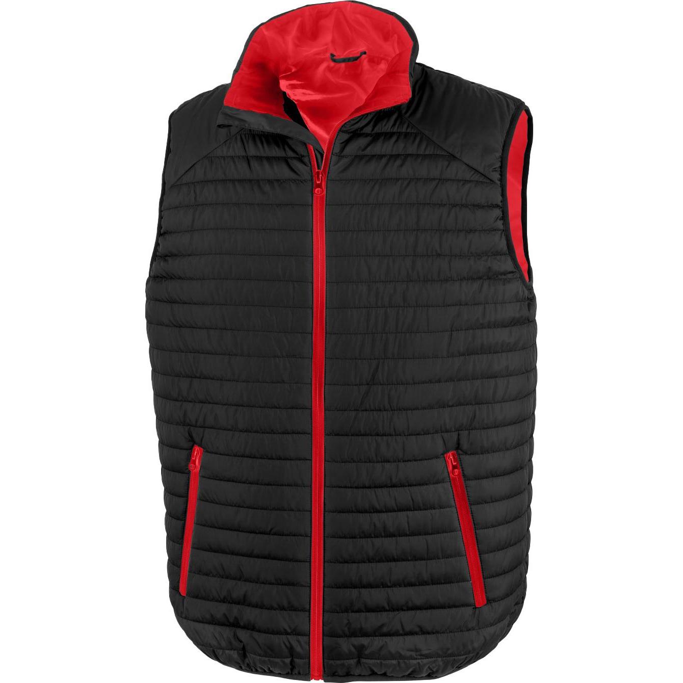 Regatta, Herren, Weste, Daunenweste, Schwarz, Rot, (XXL)