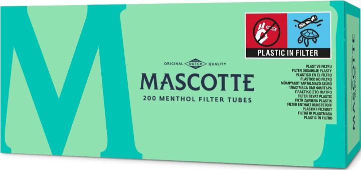 Actual product image Mascotte Menthol filter