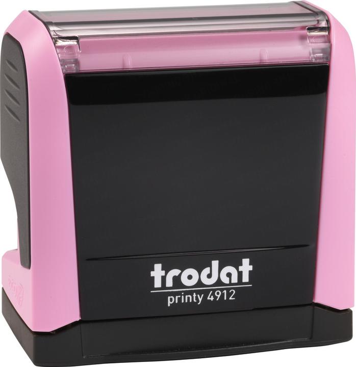 Actual product image Trodat Typomatic Printy 4.0 Pastel Edition, self-inking stamp for self-setting