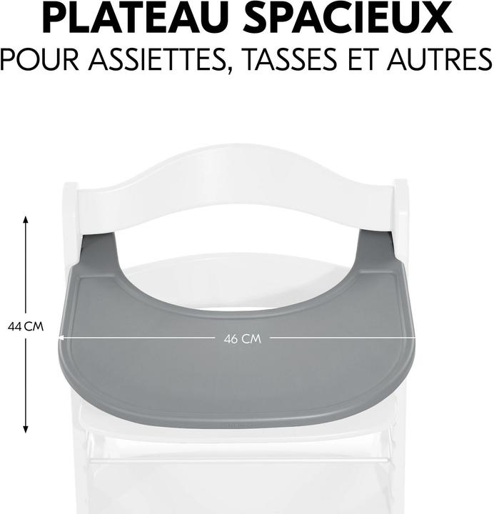 Produktbild Hauck Alpha Click Tray Grey