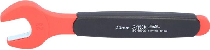 Actual product image KS Tools Open-end wrench set with protective insulation 118.1500 (24 mm, 8 mm, 10 mm, 14 mm, 21 mm, 23 mm, 18 mm, 22 mm, 11 mm, 7 mm, 12 mm, 19 mm, 17 mm, 20 mm, 15 mm, 13 mm, 9 mm, 16 mm)