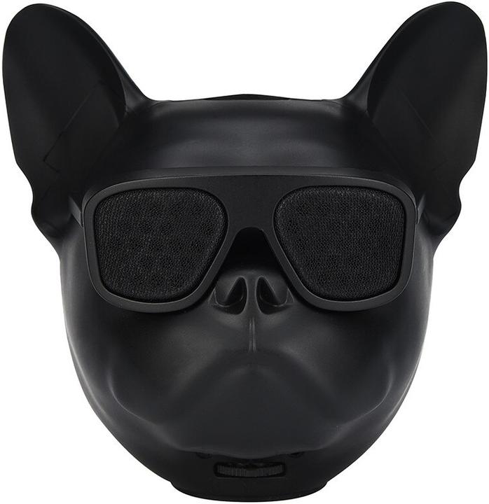 Produktbild PhoneLook Bulldog Hund Party Bluetooth 4.1 Lautsprecher inkl. AUX 3.5mm Anschluss