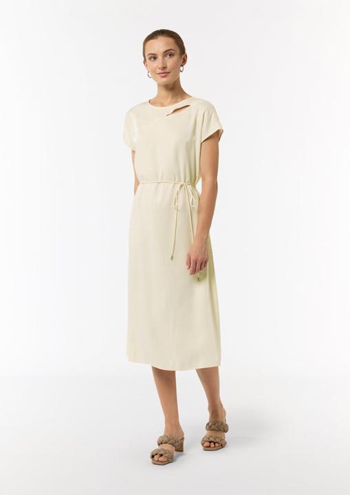 Actual product image Comma Kleid Satinkleid mit überschnittener Schulter (38)