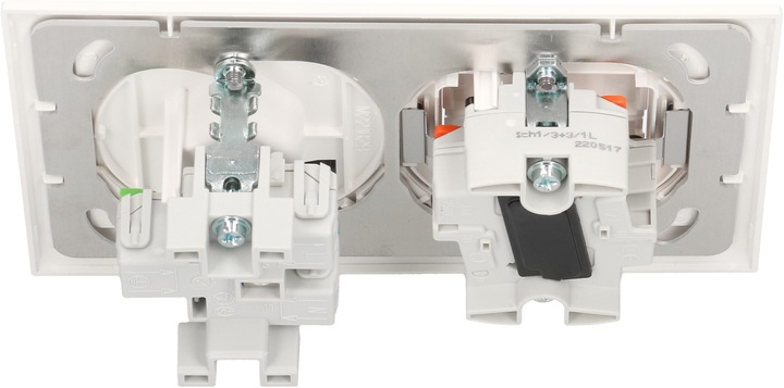 Produktbild Feller EdizioDue Kombination Schema 3+3 / Typ 13