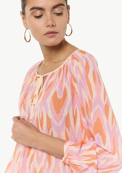 Image du produit Comma Bluse Chiffonbluse mit Allovermuster (34)