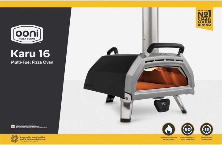 Produktbild Ooni Karu 16 (Pizzaofen Gas, Pizzaofen Holz)